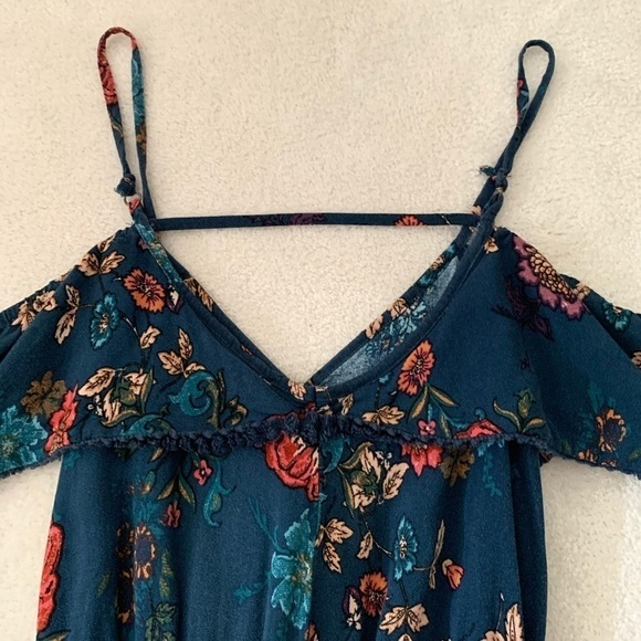 XHILARATION off-shoulder Floral Dress, S - Picture 16 of 16